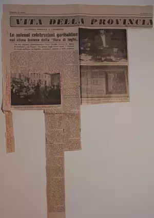 Articolo stampa celebrazioni garibaldine